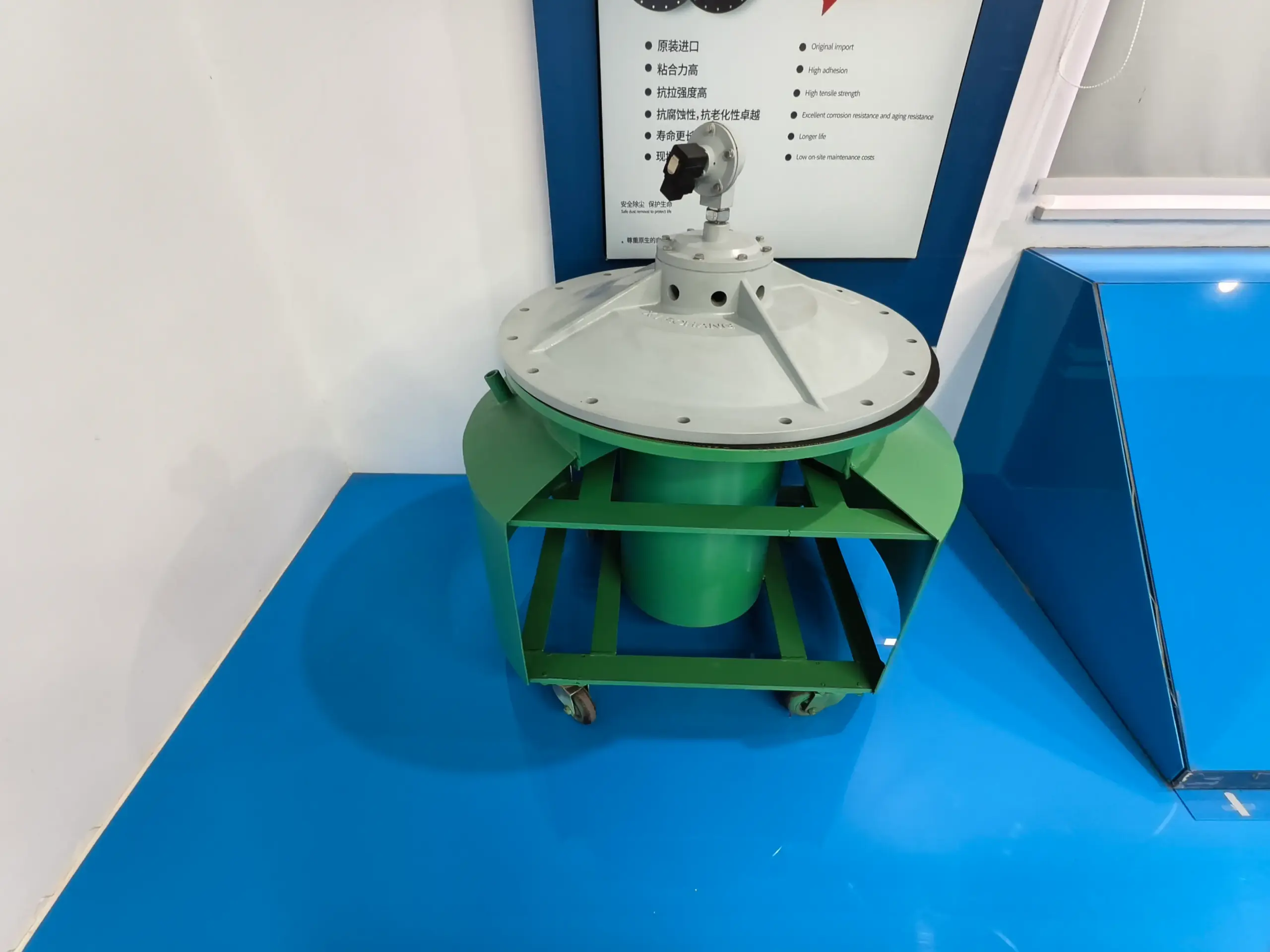 DMY-III үлкен диаметрлі импульстік клапанның өнім бөлшектерінің 2-көрінісі